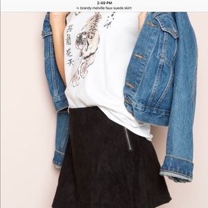 Brandy Melville John Galt Cara Skirt